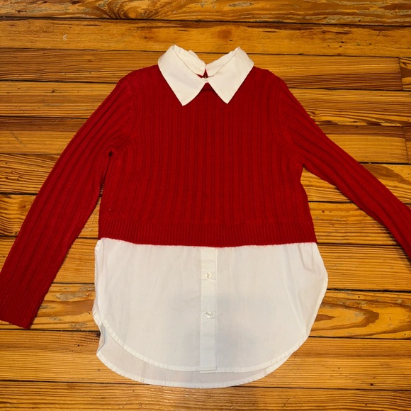 Girls Zara sweater shirt, size 8-9 - Picture 1 of 3
